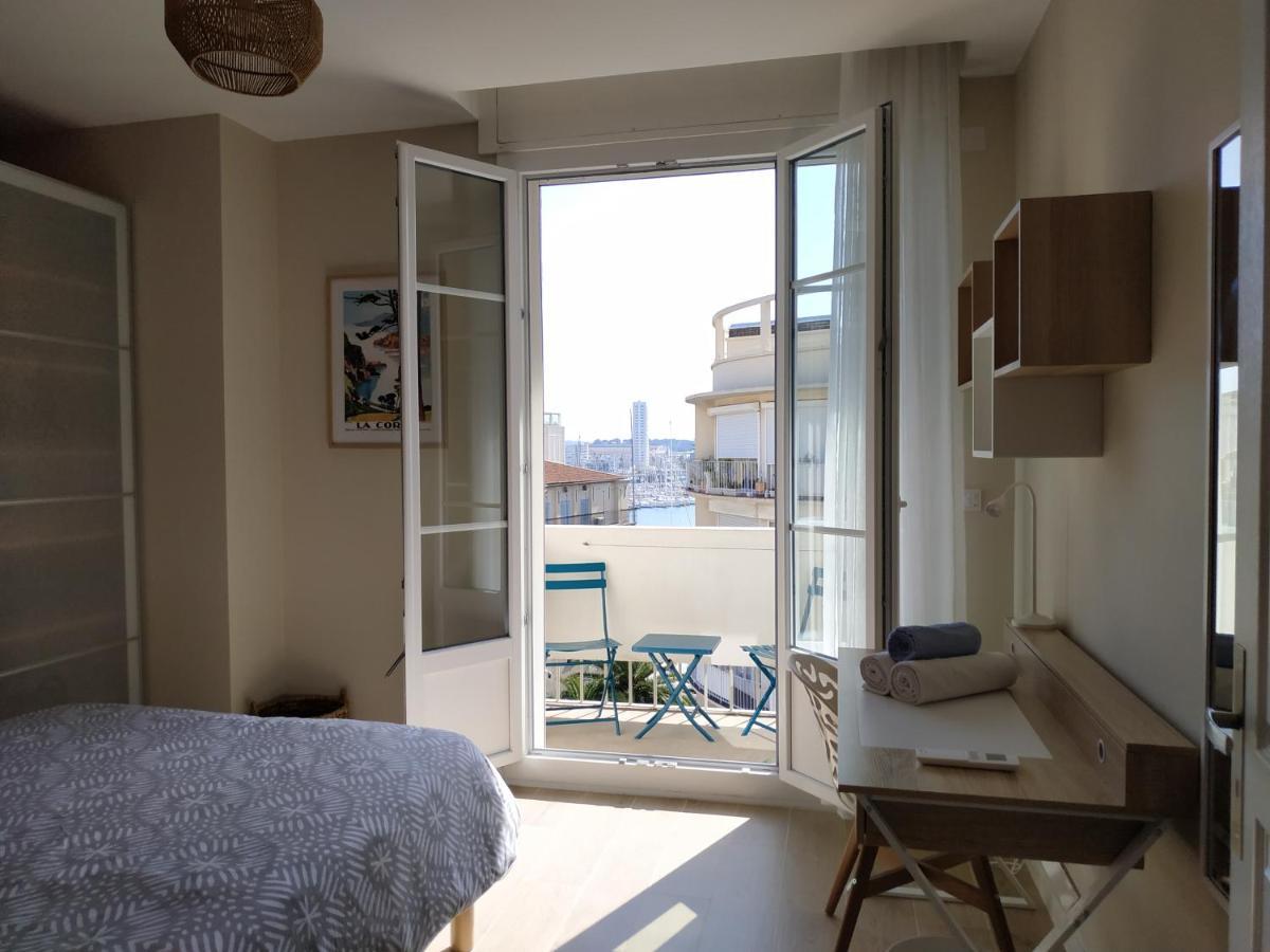 Superbe T3 Climatise - 62m2 - 4 Etoiles - Centre Historique Vue Port De Plaisance - Wifi - 5e Avec Ascenseur Apartment Toulon