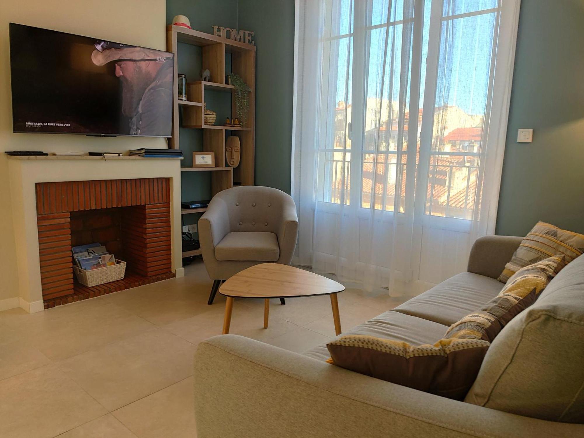 Superbe T3 Climatise - 62m2 - 4 Etoiles - Centre Historique Vue Port De Plaisance - Wifi - 5e Avec Ascenseur Apartment
